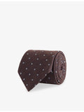 Paul Smith spot-print silk and wool-blend tie, UK version
