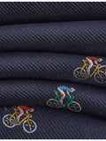 Paul Smith silk tie with bicycle pattern - British product