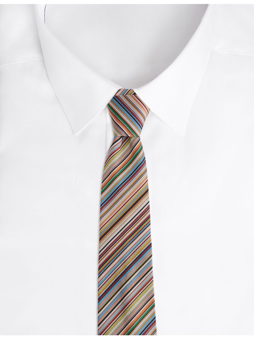 Paul Smith signature striped silk tie (British brand)