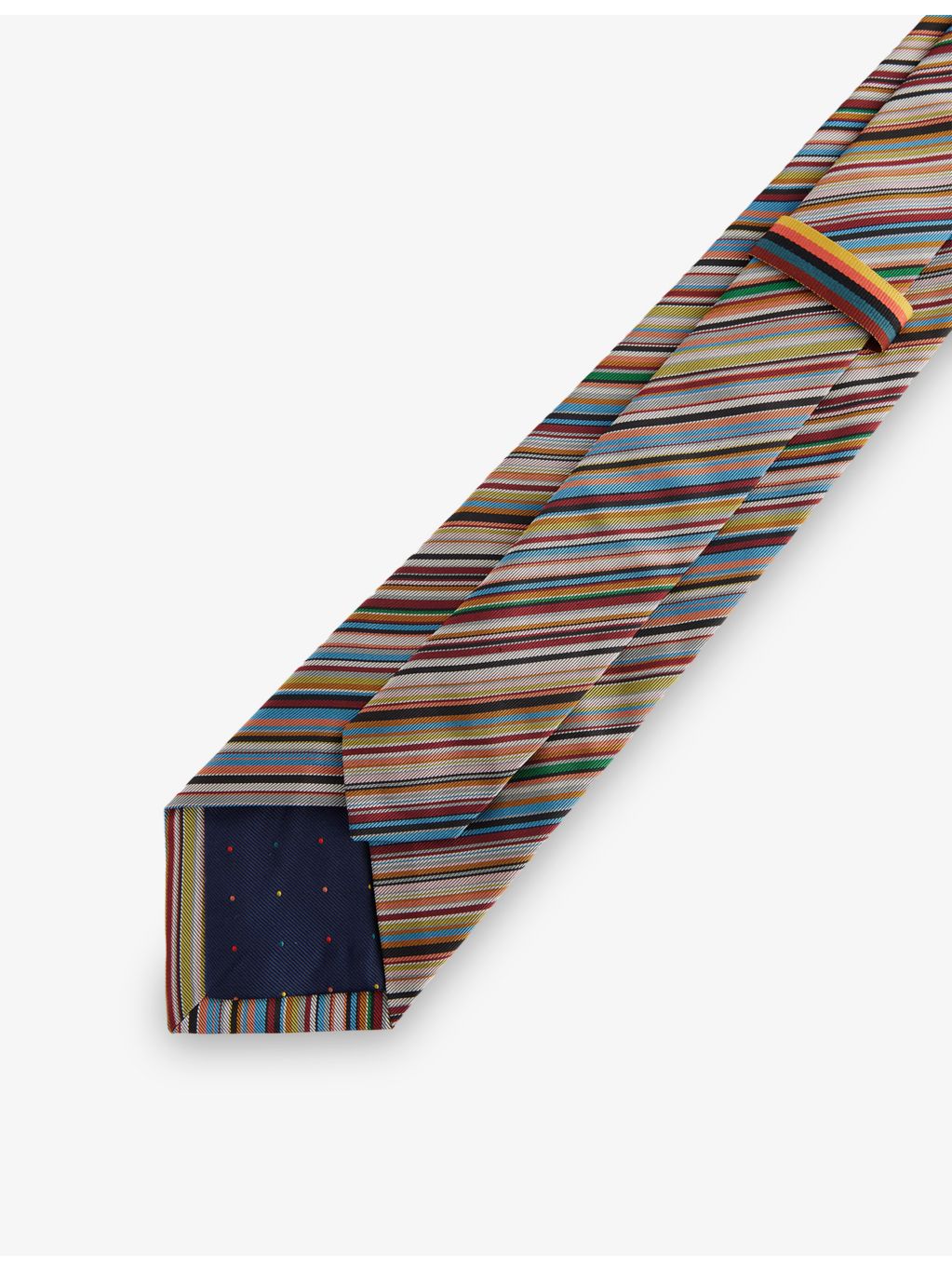 Paul Smith signature striped silk tie (British brand)