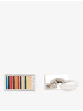 Paul Smith signature striped metal cufflinks, UK version