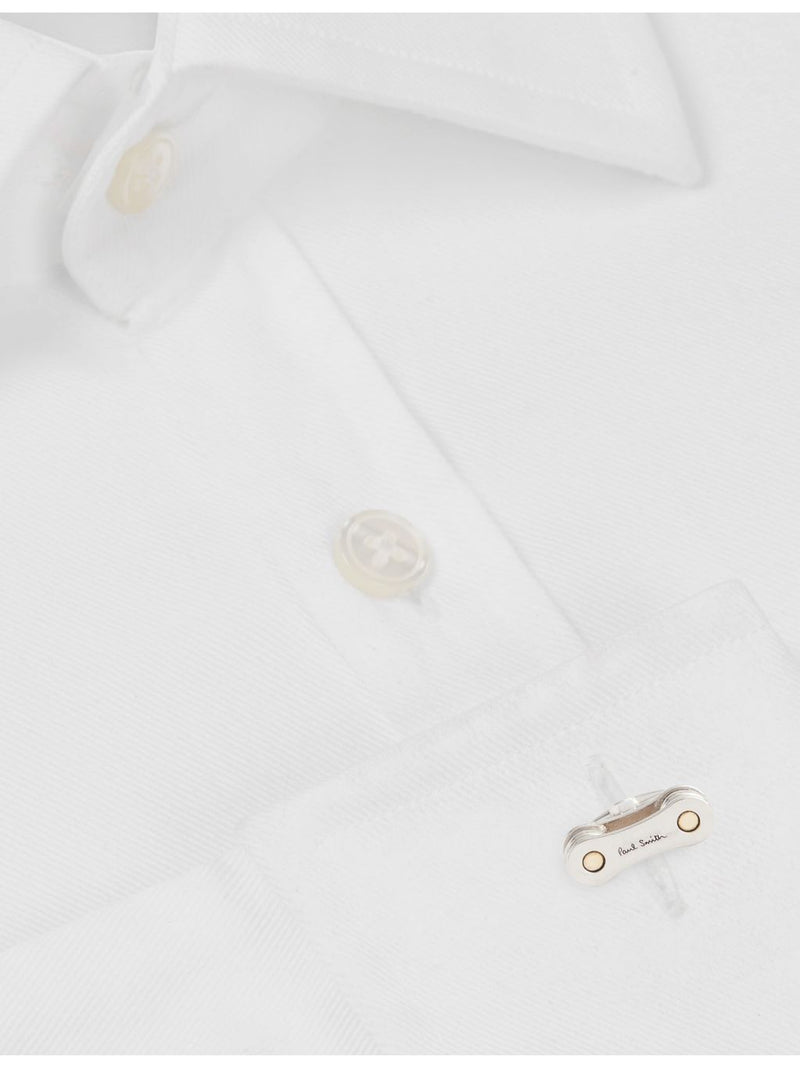 Paul Smith bicycle chain cufflinks in silver-toned metal (British brand)