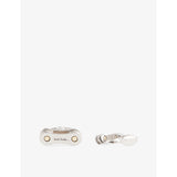 Paul Smith bicycle chain cufflinks in silver-toned metal (British brand)