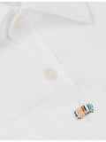 Paul Smith mini striped metal cufflinks, UK version
