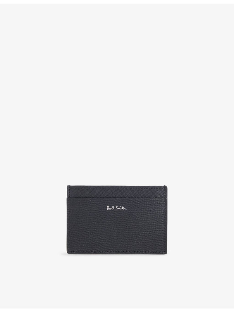 Paul Smith graphic print leather cardholder, imported from the UK