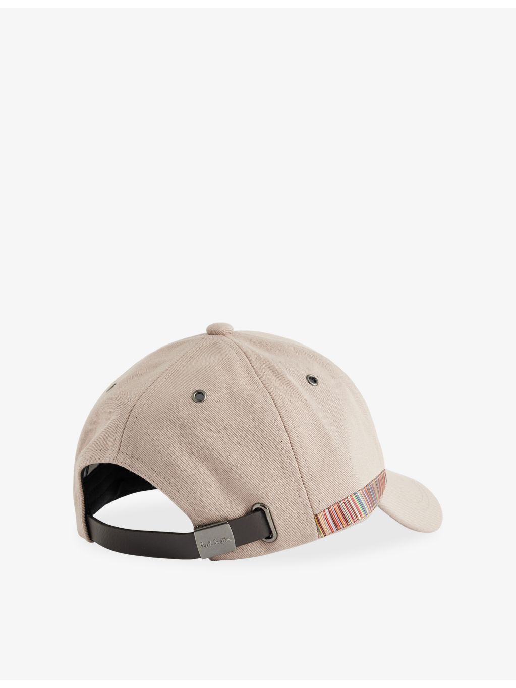 Paul Smith corduroy cap with stripe trim - British product