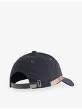 Paul Smith cotton cap with signature striped panel, imported from the UK