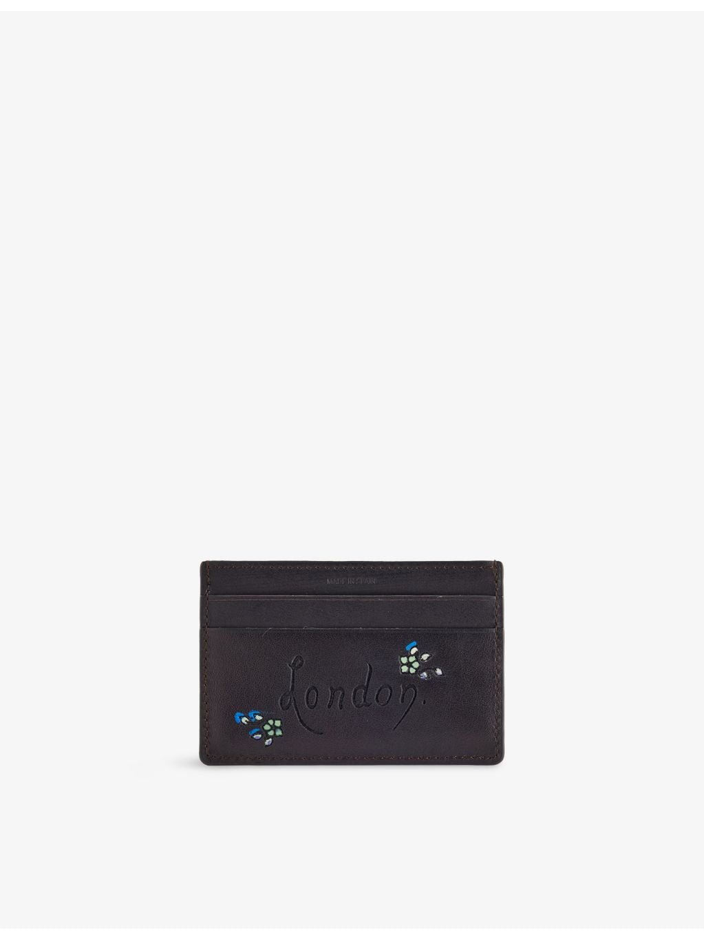 Paul Smith leather card holder with London motif, UK version