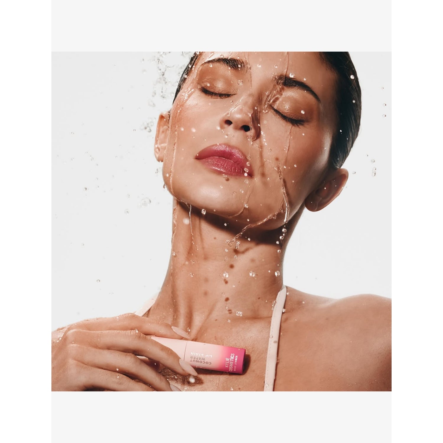 Kylie by Kylie Jenner coconut water lip stain, imported from the UK