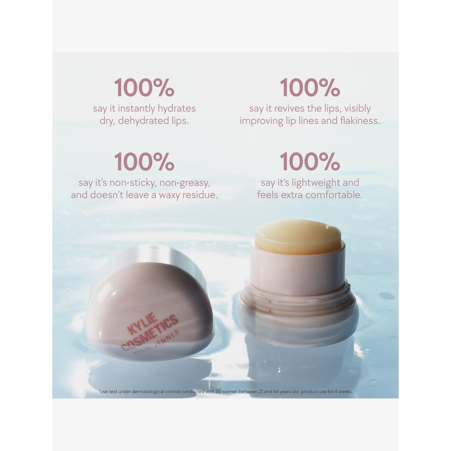 Kylie by Kylie Jenner Cloud Balm 10g vanilla cake lip balm, imported from the UK