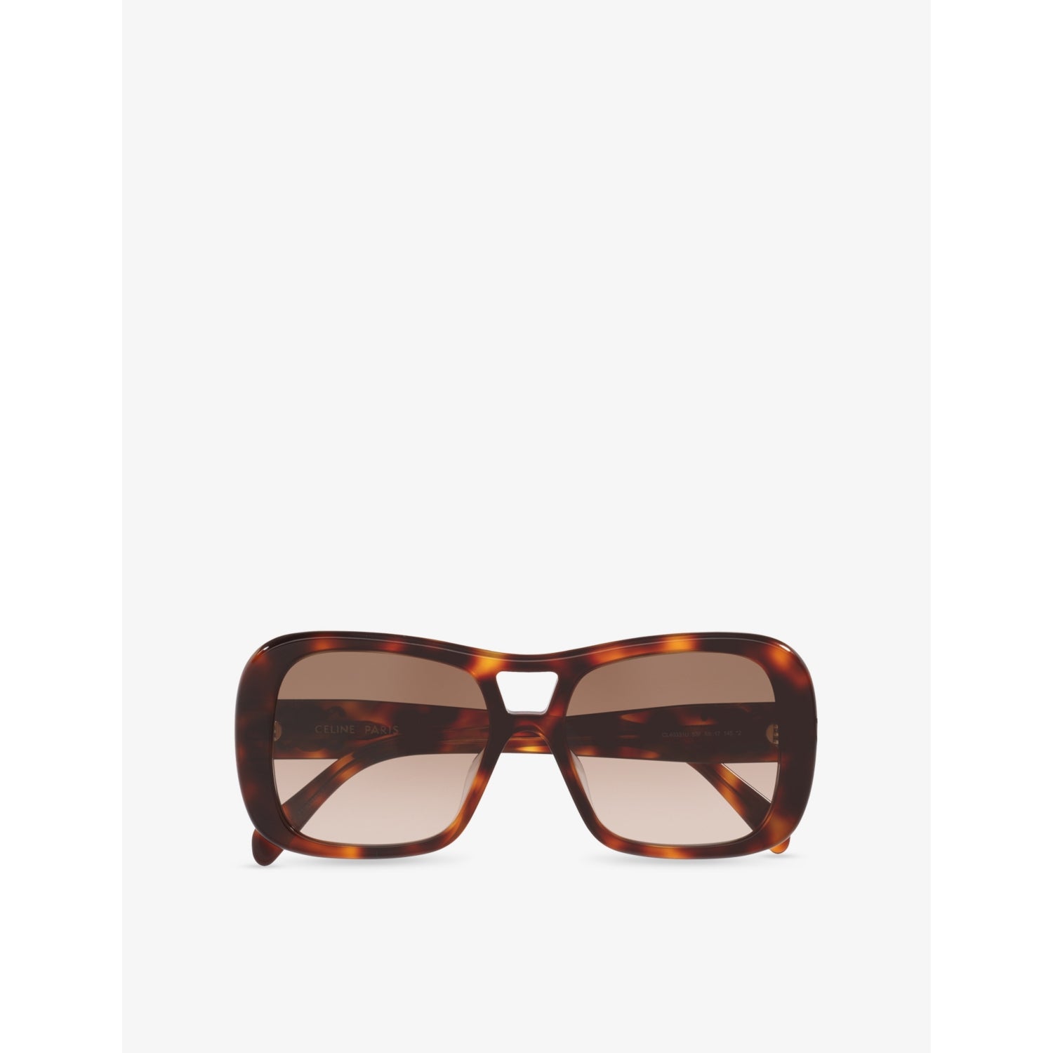 Celine Triomphe pilot-frame acetate sunglasses, UK version