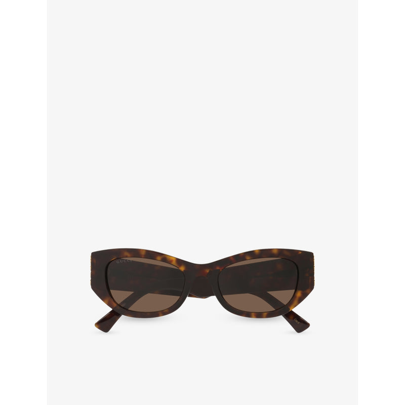 Gucci cat-eye acetate sunglasses GG2044SA (British brand)