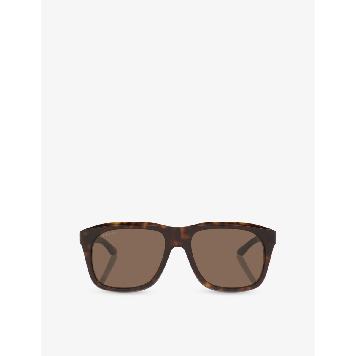 Gucci GG2077S rectangle acetate sunglasses with 5.5cm lens - British product