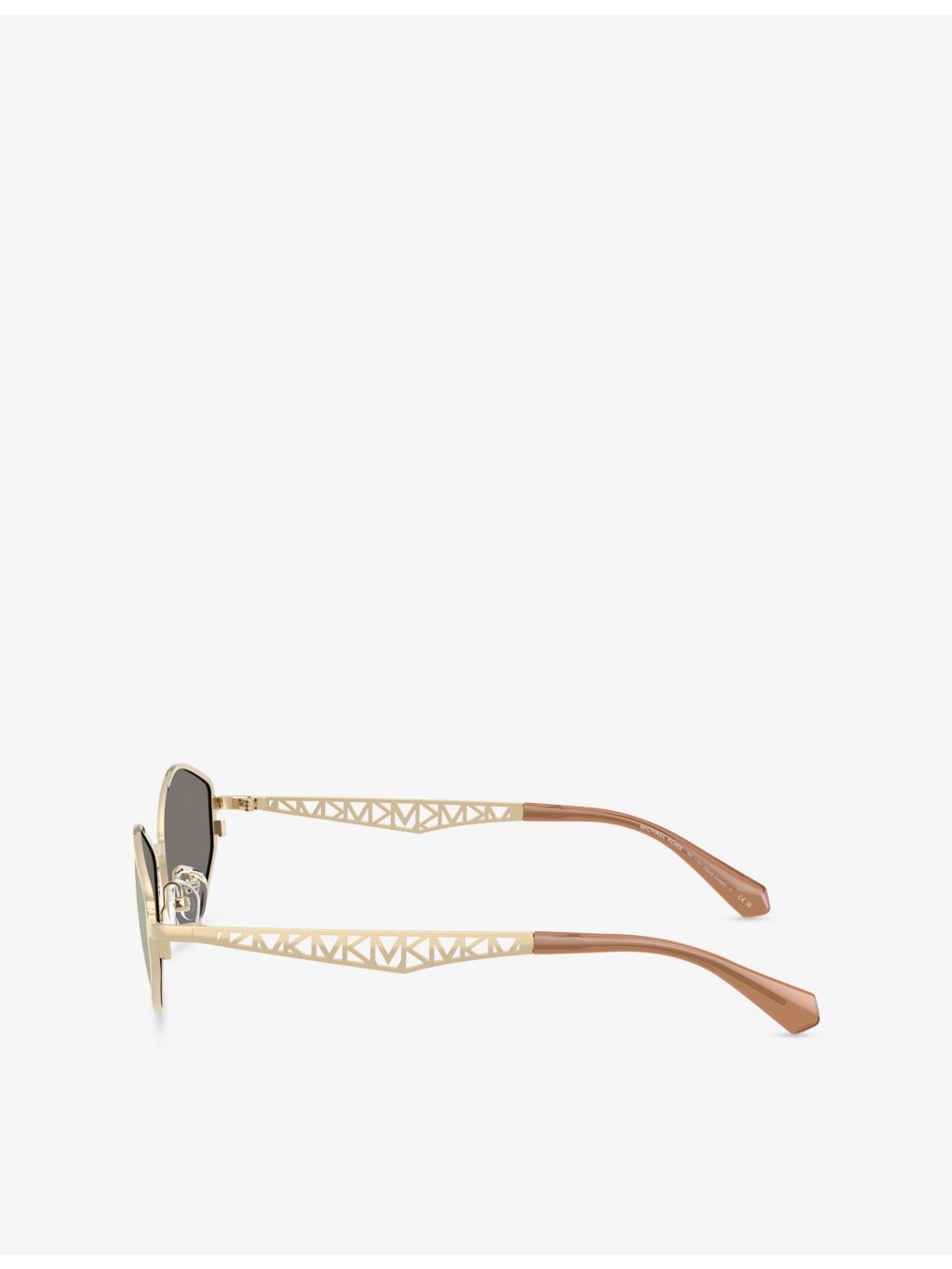 Michael Kors MK1181 Gold Coast irregular-frame metal sunglasses - British product