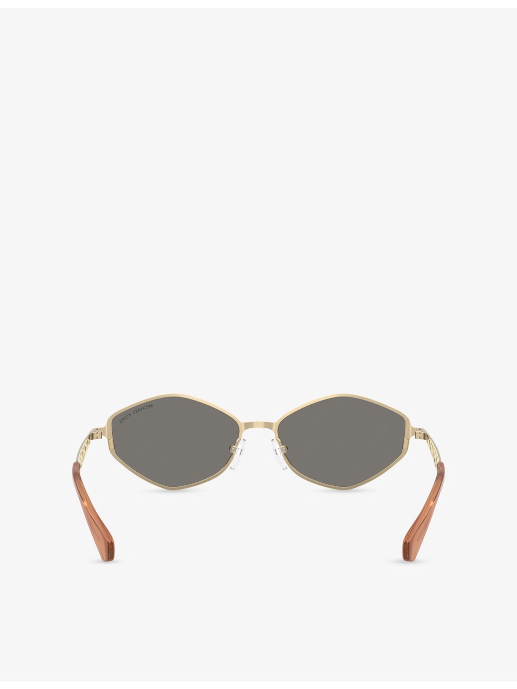 Michael Kors MK1181 Gold Coast irregular-frame metal sunglasses - British product