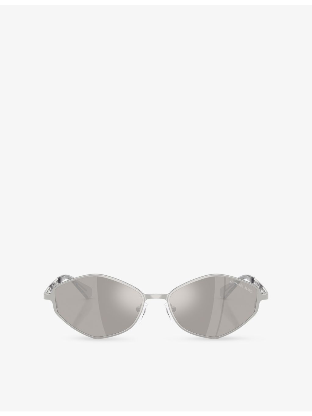 Michael Kors Gold Coast metal sunglasses with irregular frame, MK1181 - British product