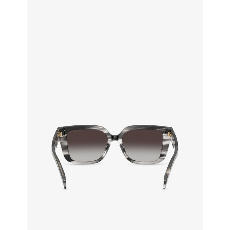 Michael Kors Santo Domingo square-frame acetate sunglasses - British product