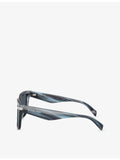 Michael Kors Santo Domingo square-frame acetate sunglasses (British brand)