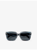 Michael Kors Santo Domingo square-frame acetate sunglasses (British brand)