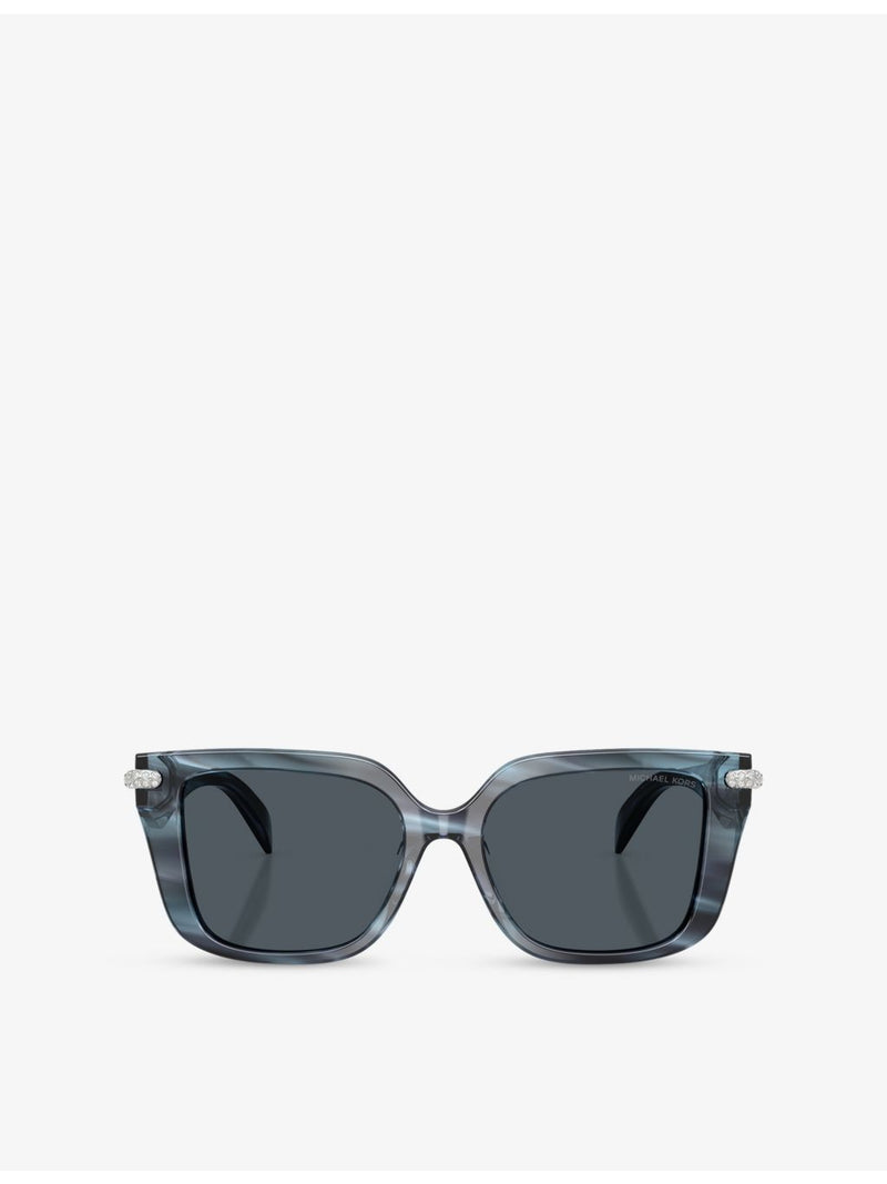 Michael Kors Santo Domingo square-frame acetate sunglasses (British brand)