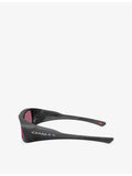 Oakley rectangle-frame polycarbonate sunglasses OO9520, imported from the UK