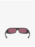 Oakley rectangle-frame polycarbonate sunglasses OO9520, imported from the UK