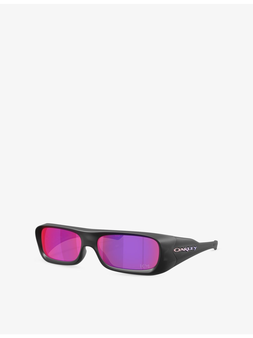 Oakley rectangle-frame polycarbonate sunglasses OO9520, imported from the UK