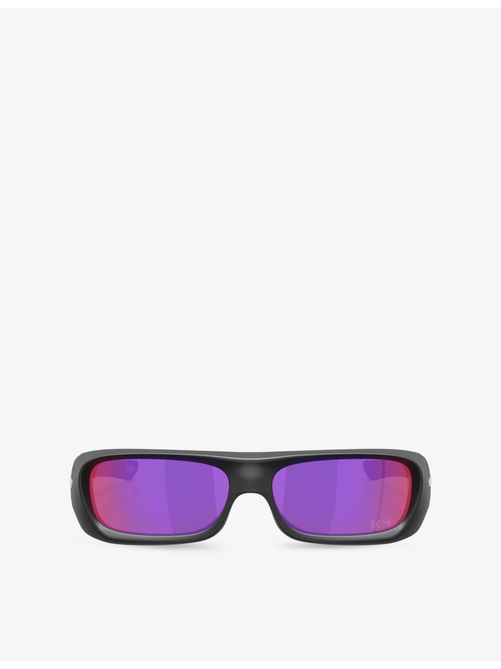 Oakley rectangle-frame polycarbonate sunglasses OO9520, imported from the UK
