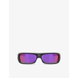 Oakley rectangle-frame polycarbonate sunglasses OO9520, imported from the UK