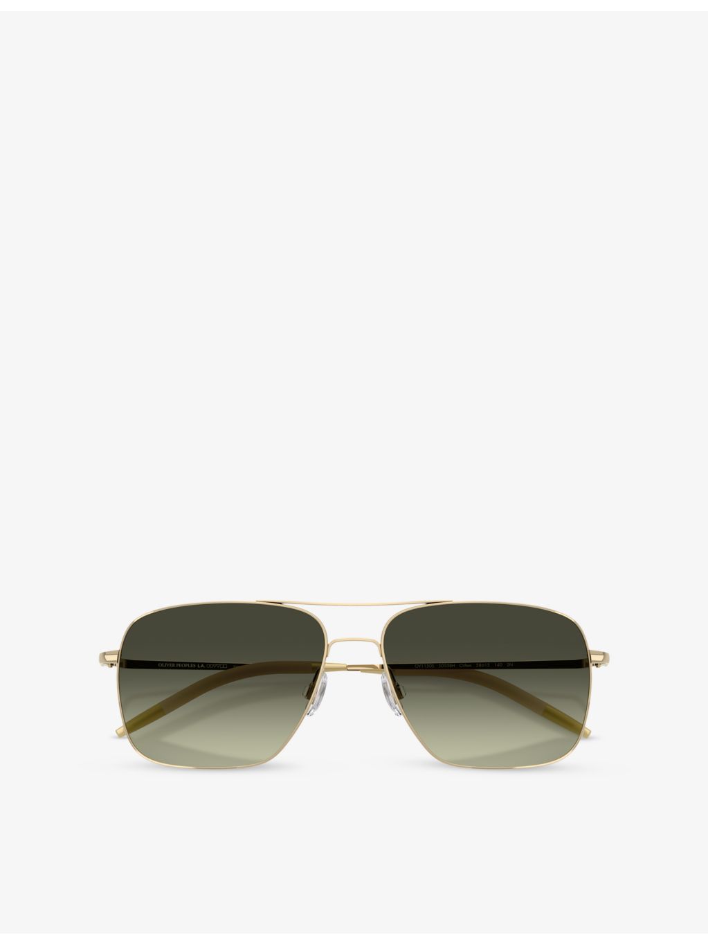Oliver Peoples Clifton aviator sunglasses, imported from the UK