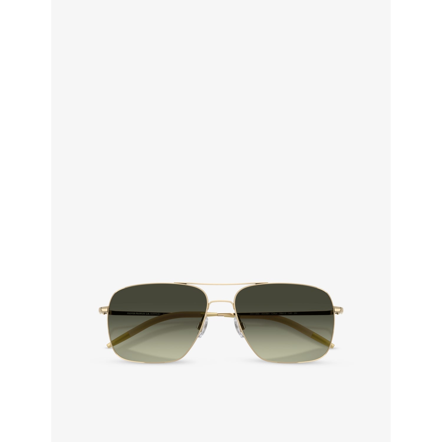 Oliver Peoples Clifton aviator sunglasses, imported from the UK