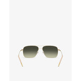 Oliver Peoples Clifton aviator sunglasses, imported from the UK