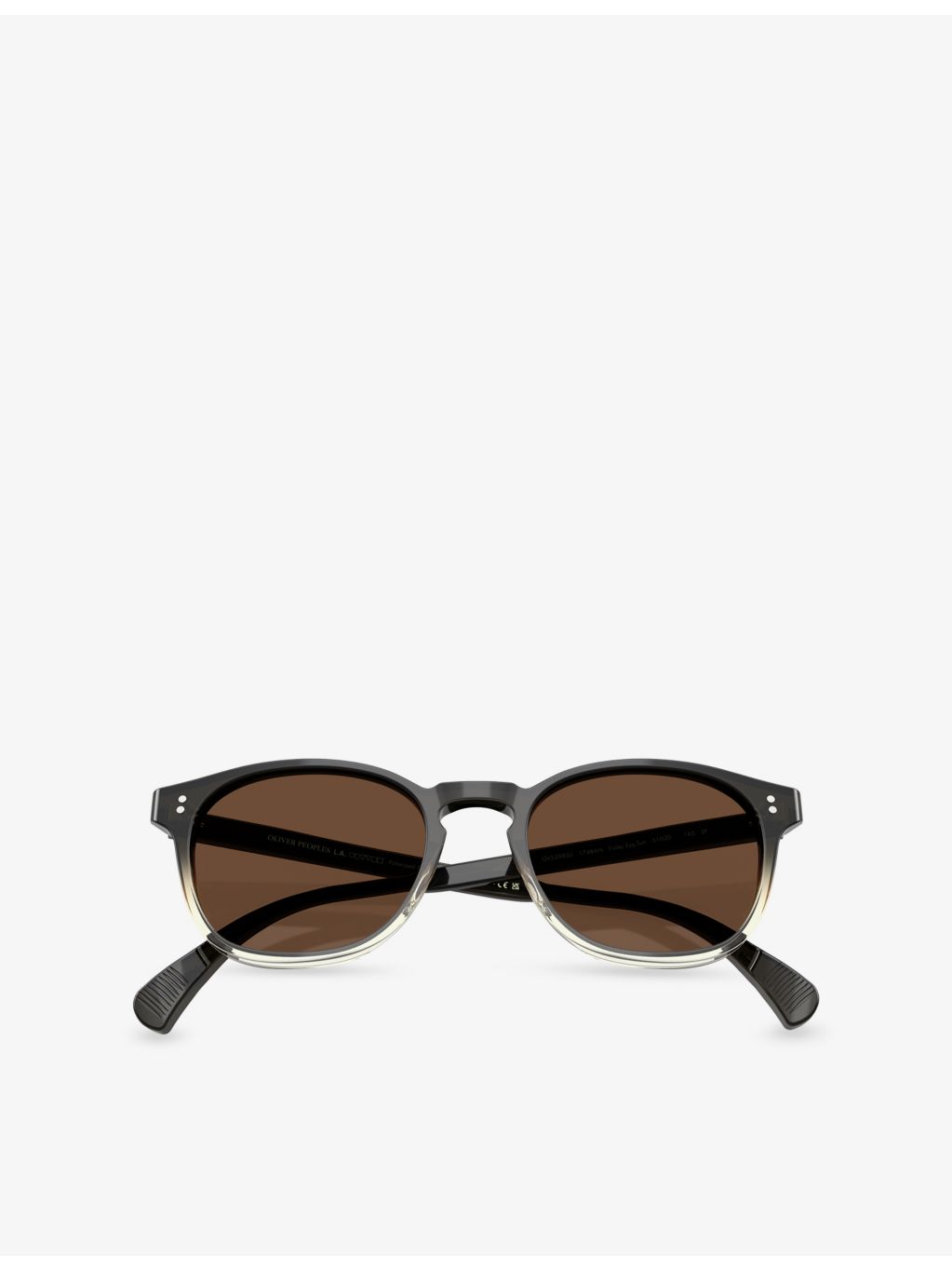 Oliver Peoples Finley round-frame acetate sunglasses, imported from the UK