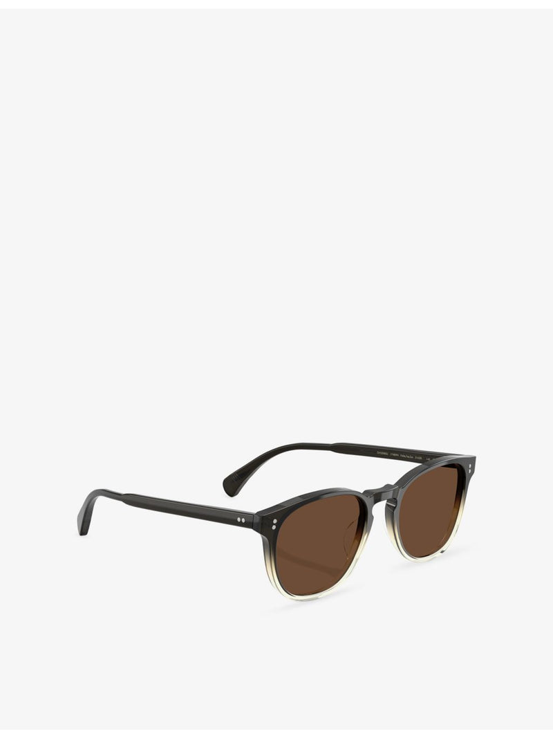 Oliver Peoples Finley round-frame acetate sunglasses, imported from the UK