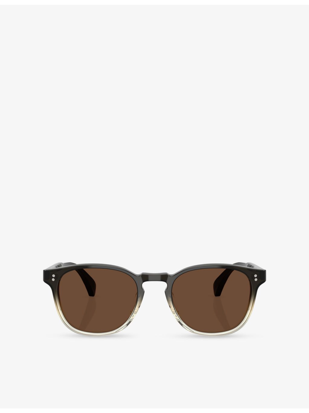 Oliver Peoples Finley round-frame acetate sunglasses, imported from the UK