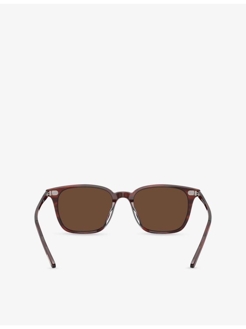 Oliver Peoples Laedin square-frame acetate sunglasses - British product