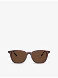 Oliver Peoples Laedin square-frame acetate sunglasses - British product