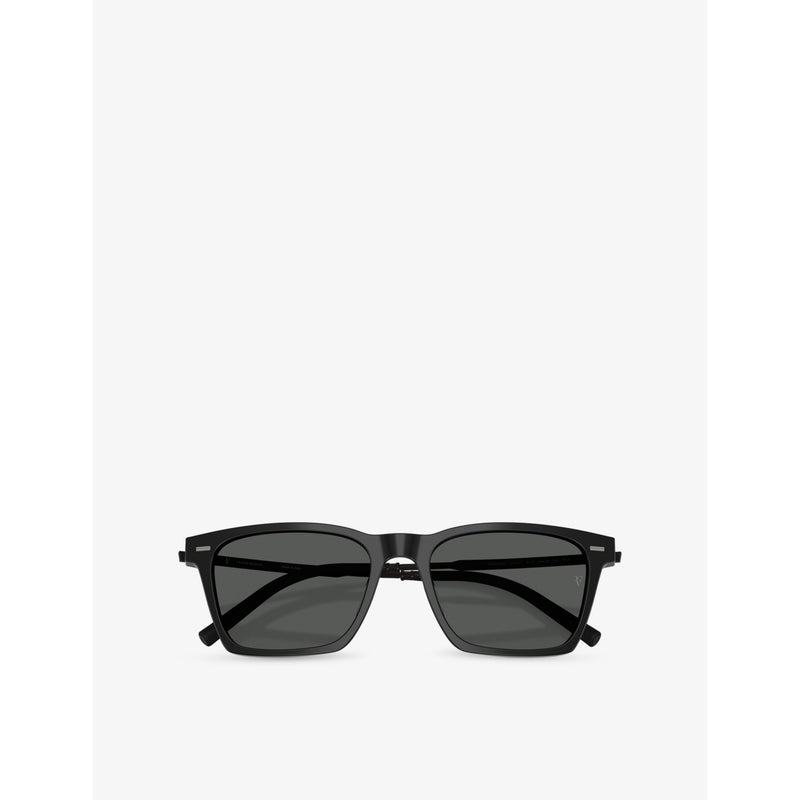 Oliver Peoples square-frame acetate sunglasses 54mm lens, imported from the UK