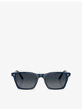 Oliver Peoples acetate sunglasses OV5624SU R-19 square frame, imported from the UK