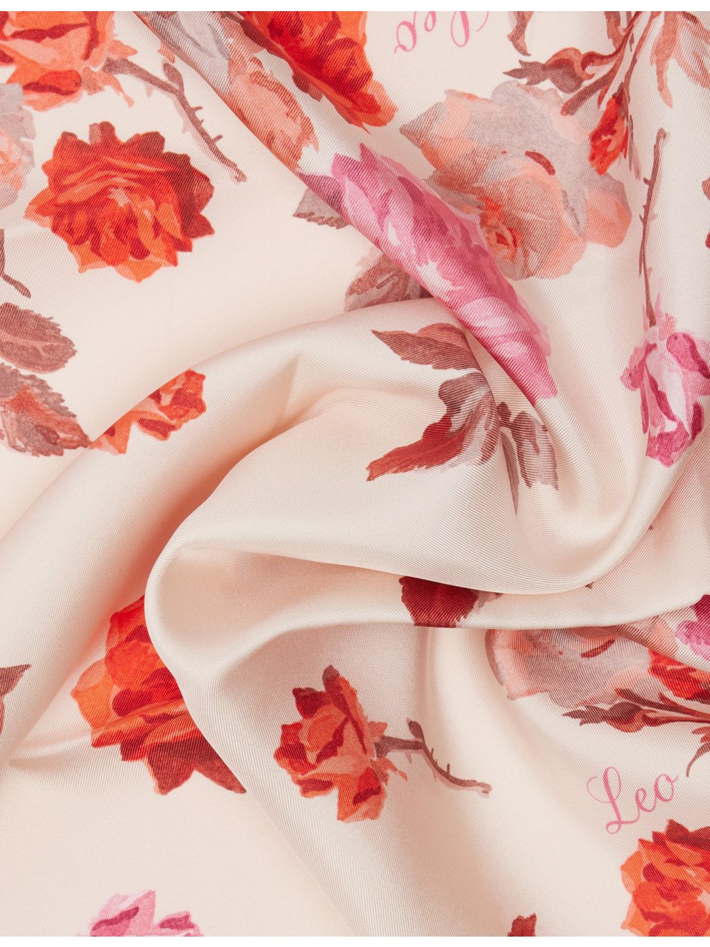FRAME floral silk scarf, 34 inch square - British product