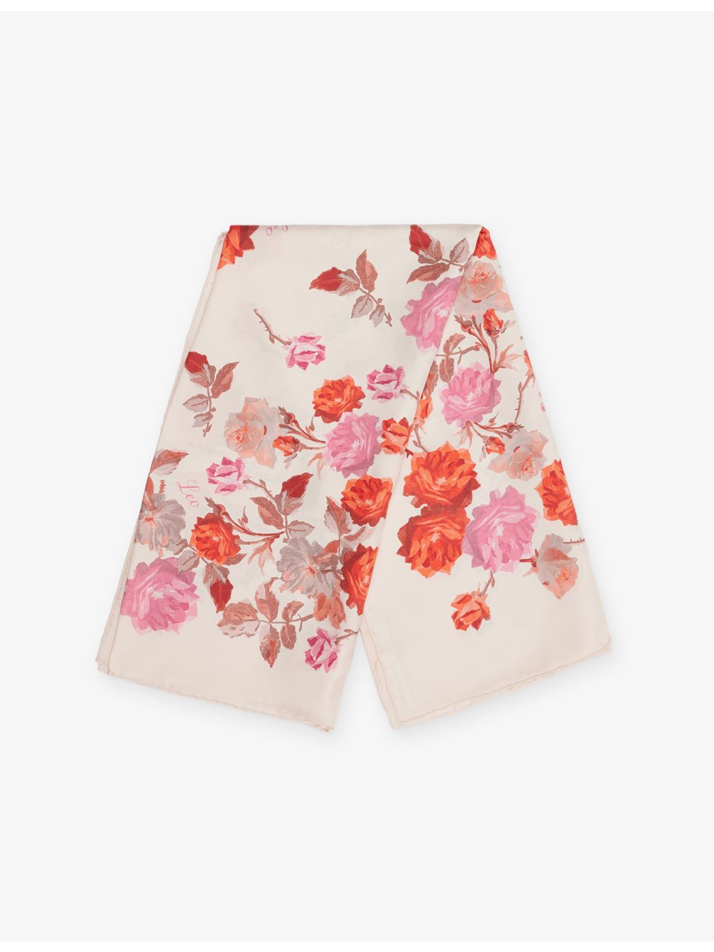 FRAME floral silk scarf, 34 inch square - British product