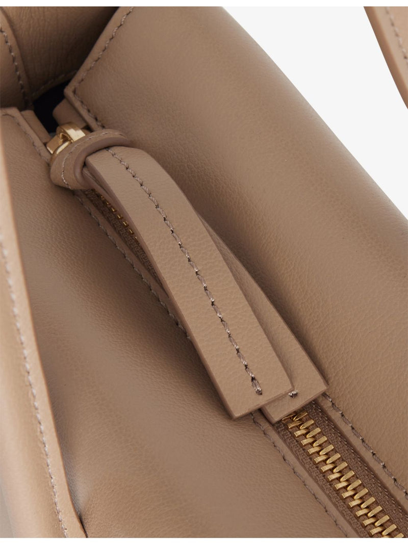 Demellier Stockholm leather shoulder bag, imported from the UK