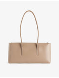 Demellier Stockholm leather shoulder bag, imported from the UK