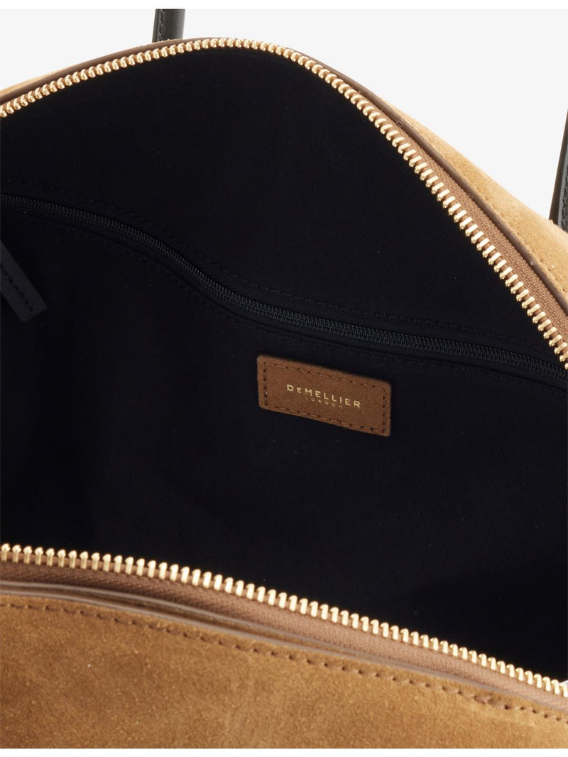 DeMellier Stockholm suede shoulder bag 45cm, imported from the UK