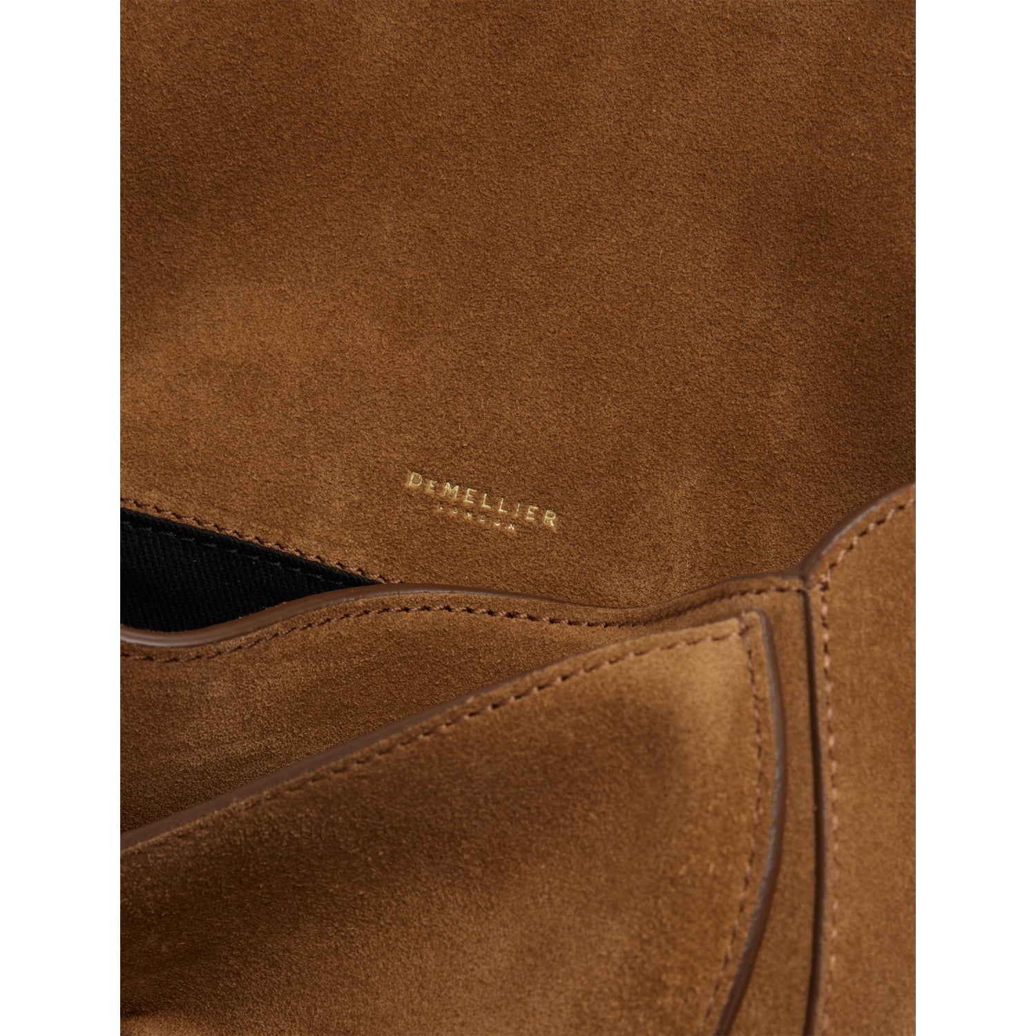 Demellier Siena saddle leather shoulder bag, British brand