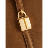 Demellier Siena leather bucket shoulder bag (British brand)