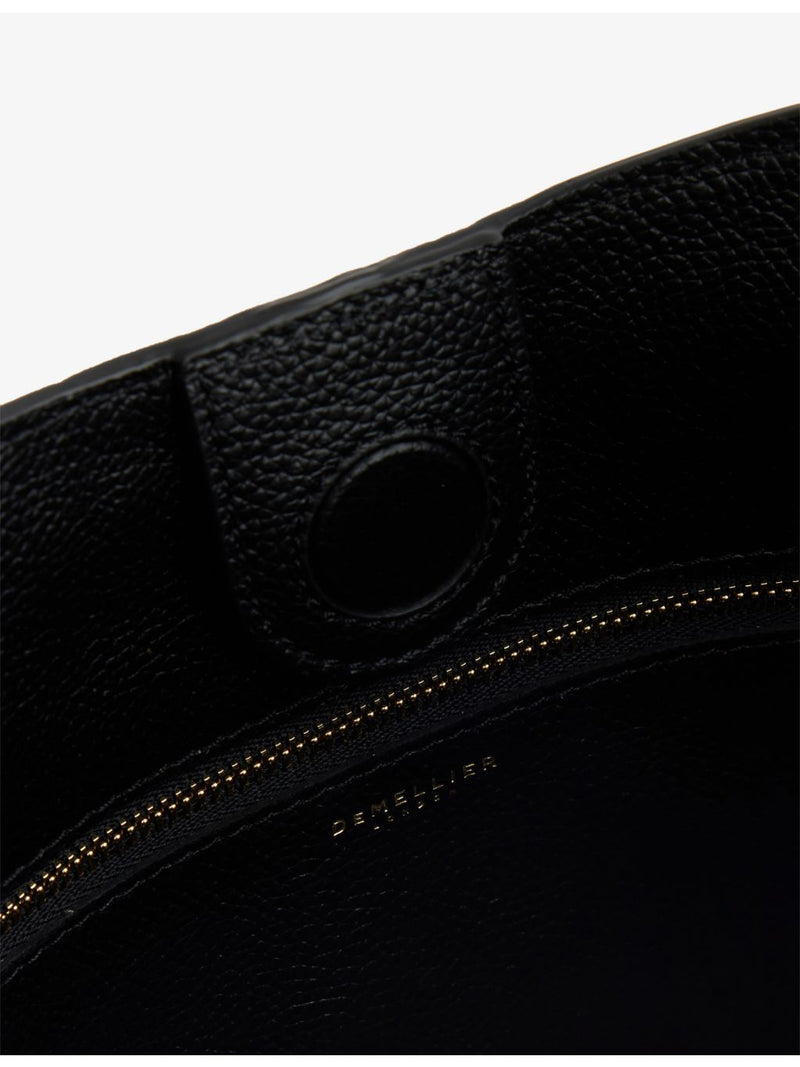Demellier Siena raffia shoulder bag, imported from the UK