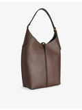 Demellier Siena leather bucket shoulder bag (British brand)