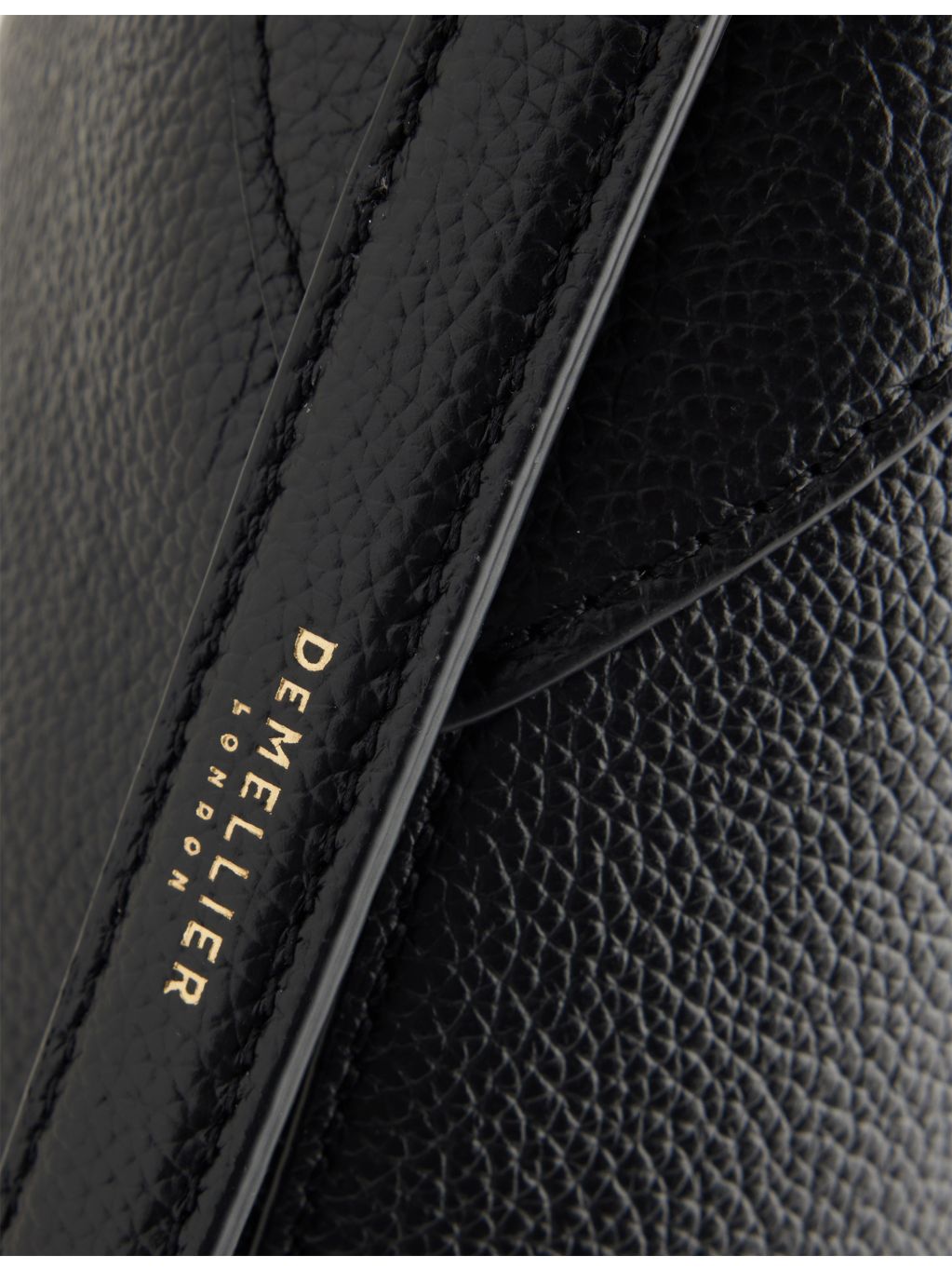 Demellier Siena leather bucket bag, imported from the UK