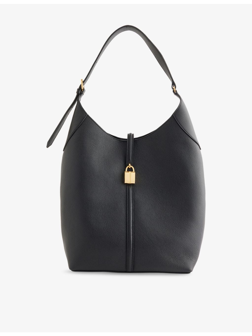 Demellier Siena leather bucket bag, imported from the UK